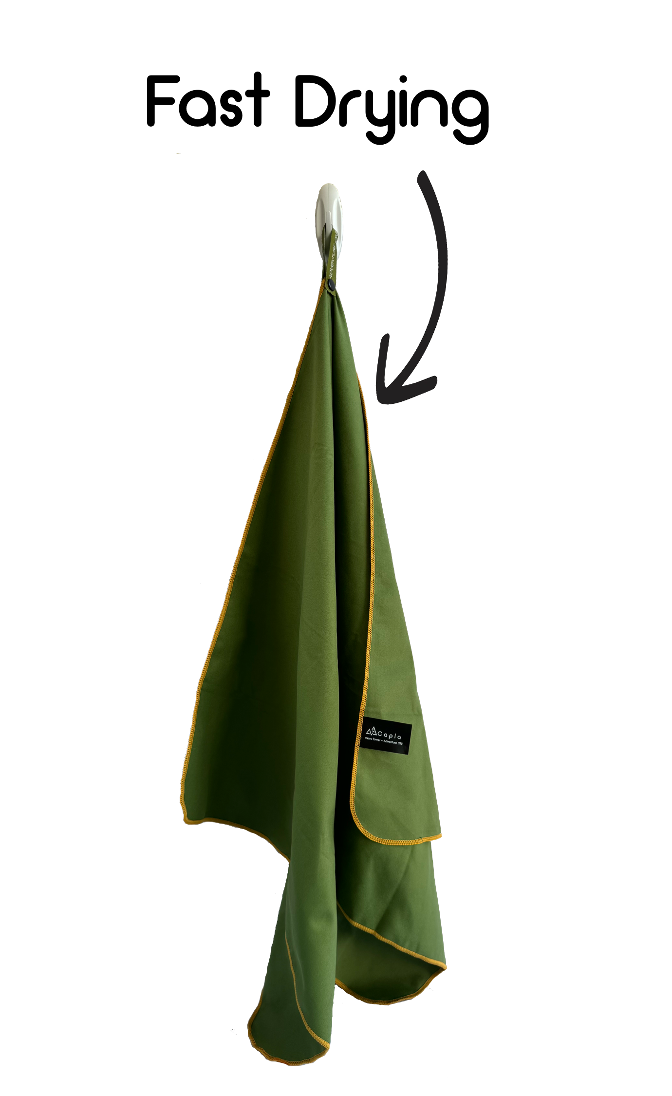 Micro Towel - Dark Green