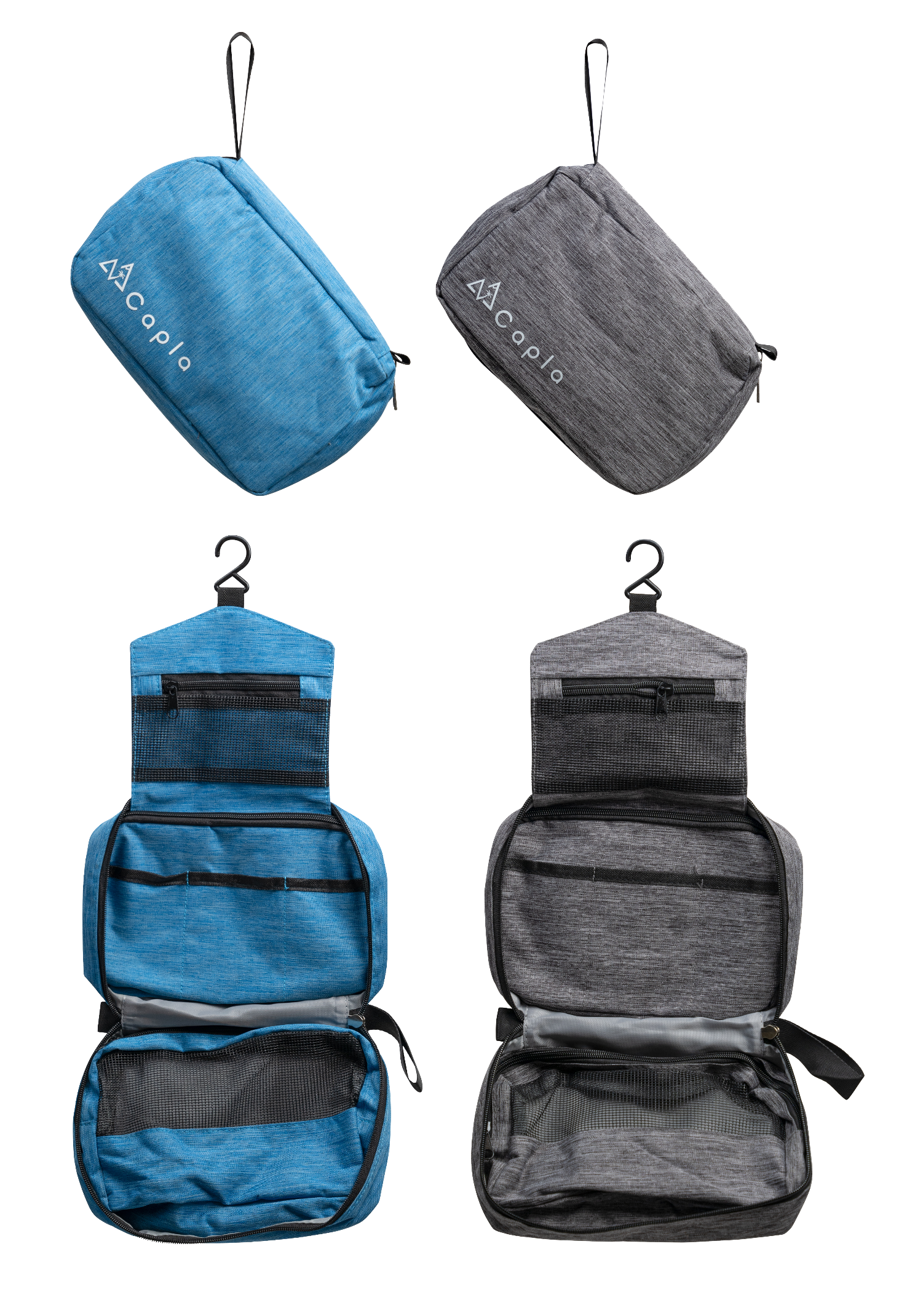 Toiletry Travel Bag - Gray