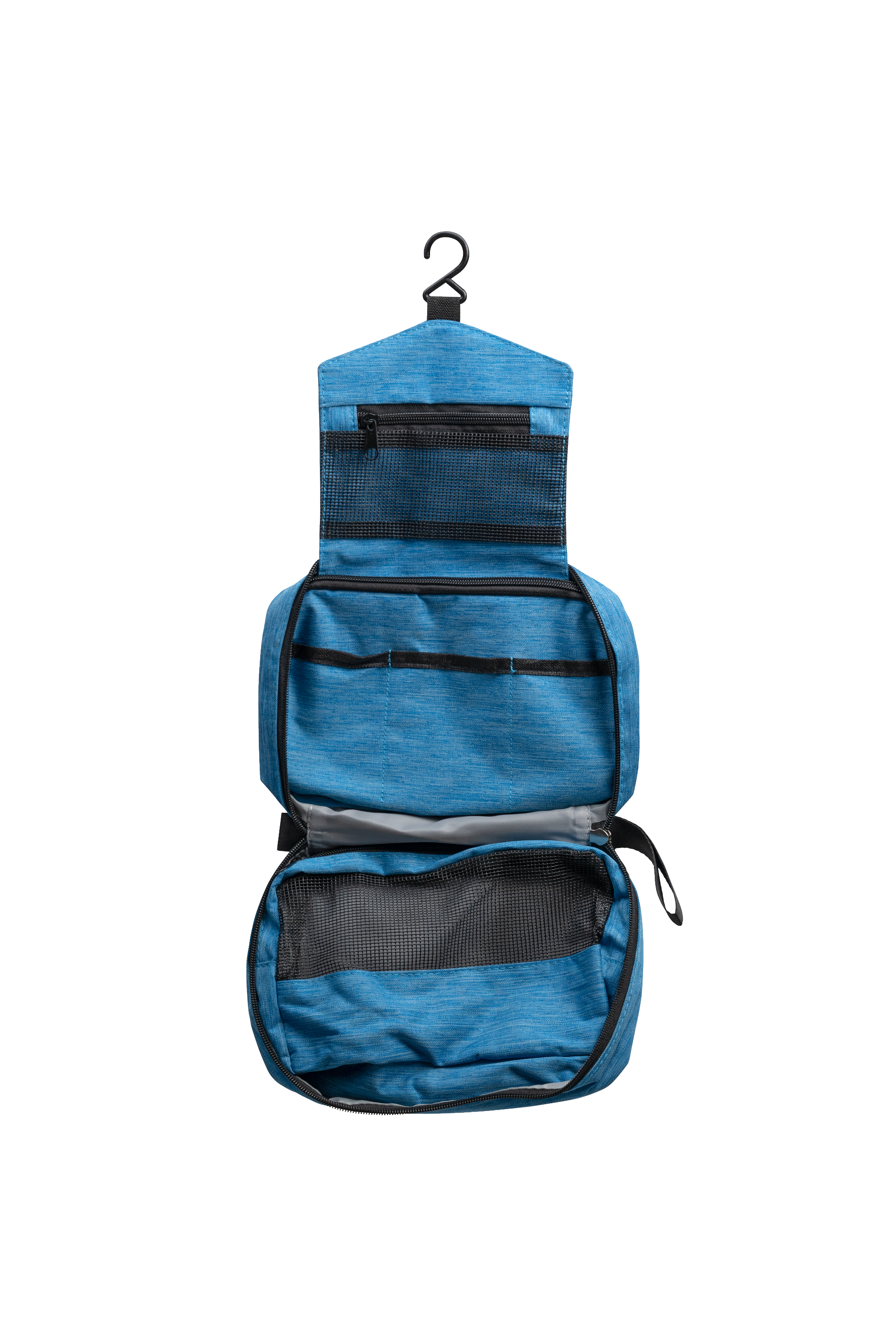 Light Blue Toiletry Travel Bag with a smart design, compact and durable, perfect for organizing toiletries on every adventure.